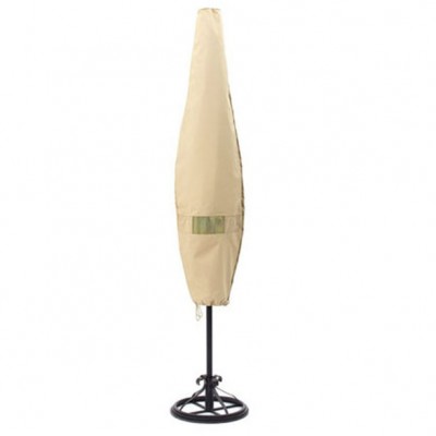 Khaki Waterproof Outdoor Patio Umbrella Cover