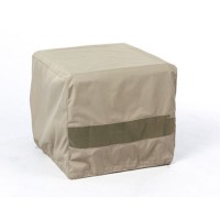 Waterproof Khaki Wholesale Square Fire Pit Cover