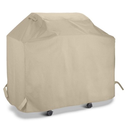 53inch*23inch*42inch Heavy Duty Waterproof All Weather Protection Beige Barbeque Grill Cover